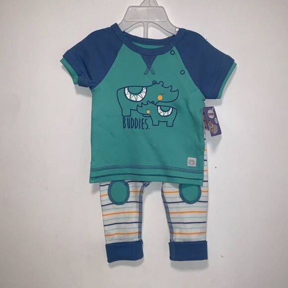 Boppy Rhino Buddies Outfit 6M - Picture 1 of 6